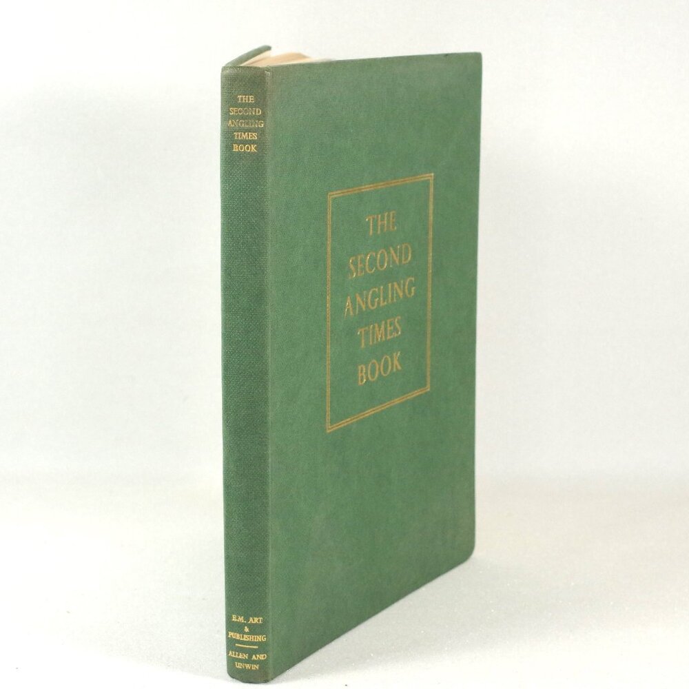 The Second Angling Times Book by Peter Tombleson Jack Thorndike, First Edition